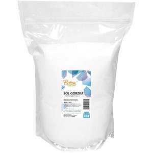 Sól epsom to przyprawa bio
