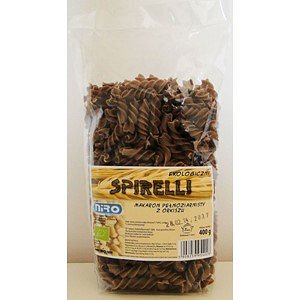 Makaron orkiszowy razowy Spirelli bio w wersji spaghetti